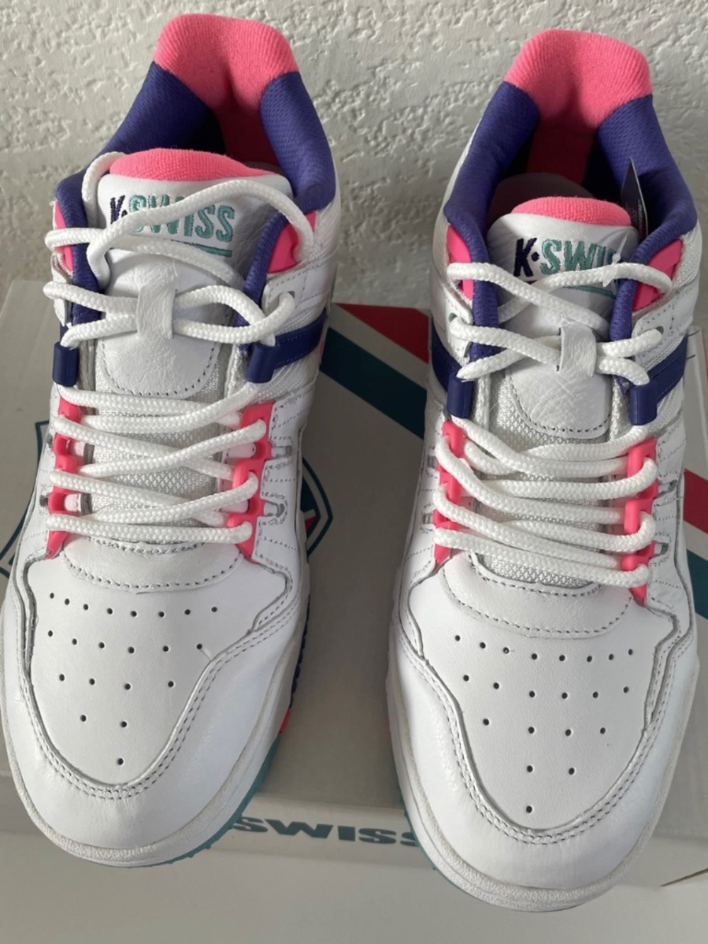 New K-Swiss Match Rival Womens Size 10 Sneakers Retro